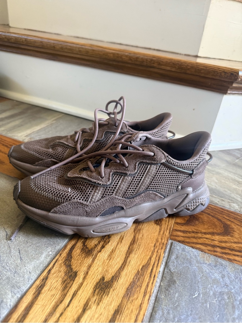Adidas Women’s Brown Athletic Ozweego Sneakers